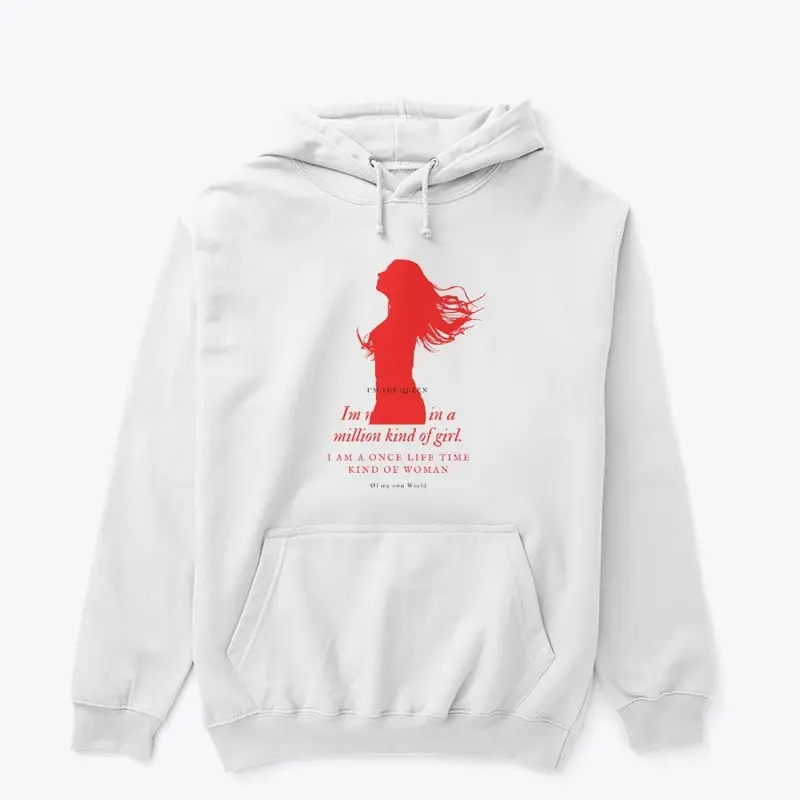 Woman style full size hoodies